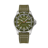 Ocean Star Tribute 40.5mm - Green on Fabric Strap