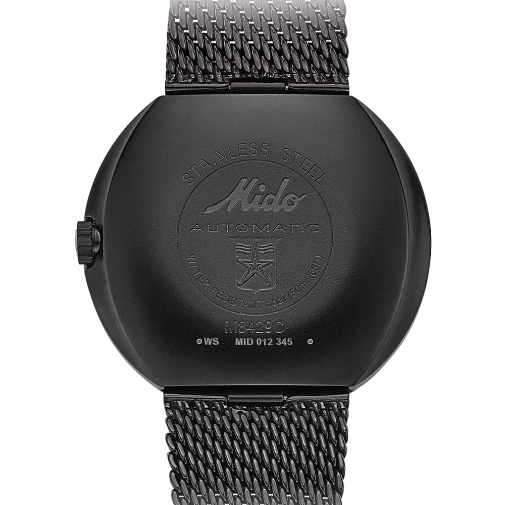 Commander Shade Black PVD 37mm - Blue on Bracelet