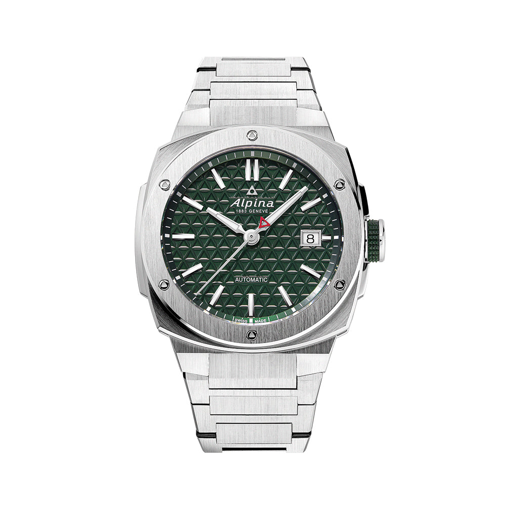 Alpiner Extreme Automatic 39mm - Green on Bracelet - Teddy Baldassarre