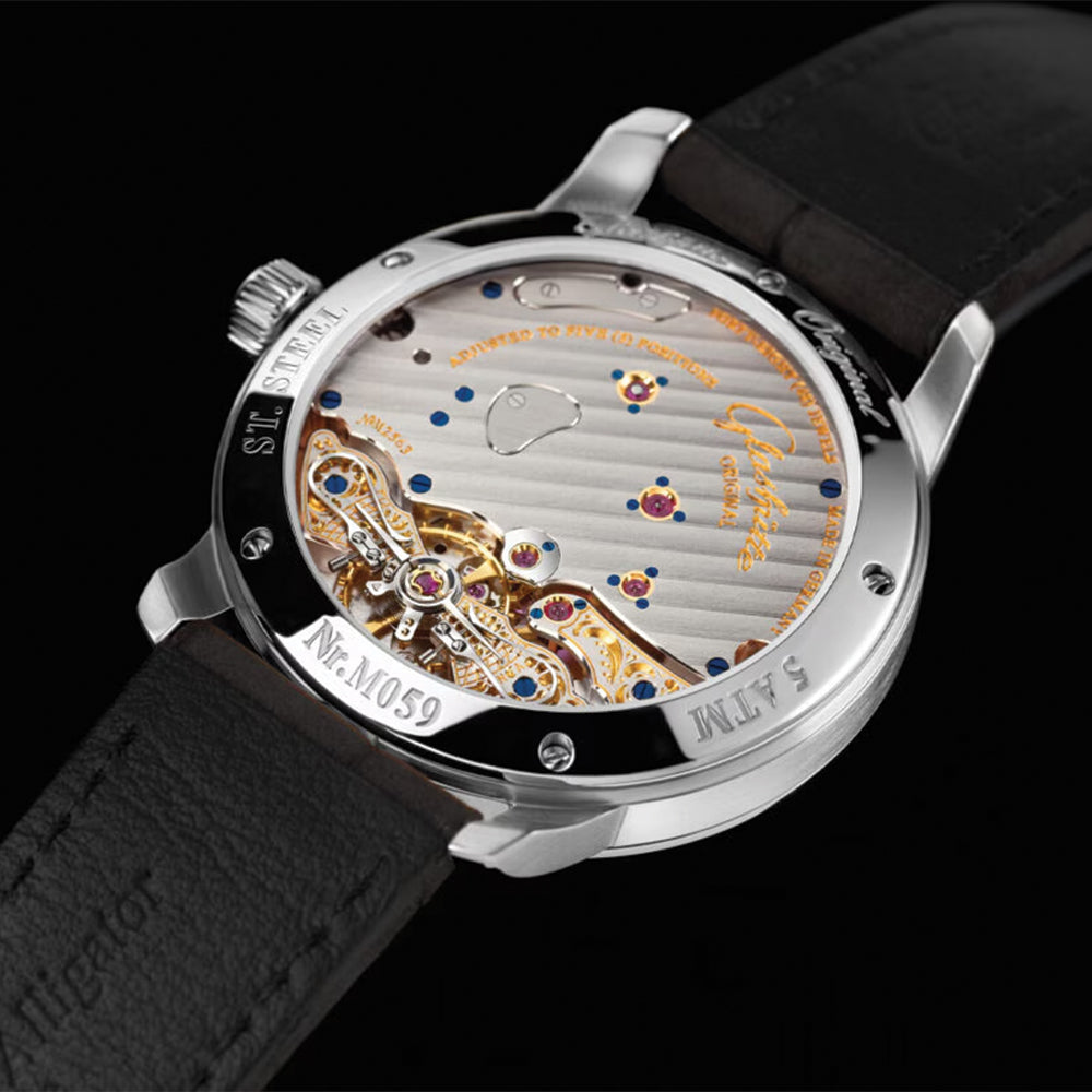 PanoReserve 40mm - Galvanized Blue on Strap