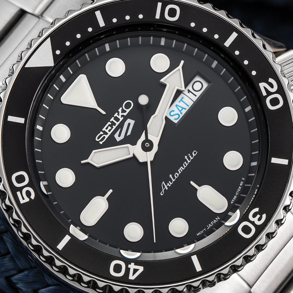 Seiko Srpd55 Seiko Srpd55k1 Price SRPD55 Sports Black On Bracelet