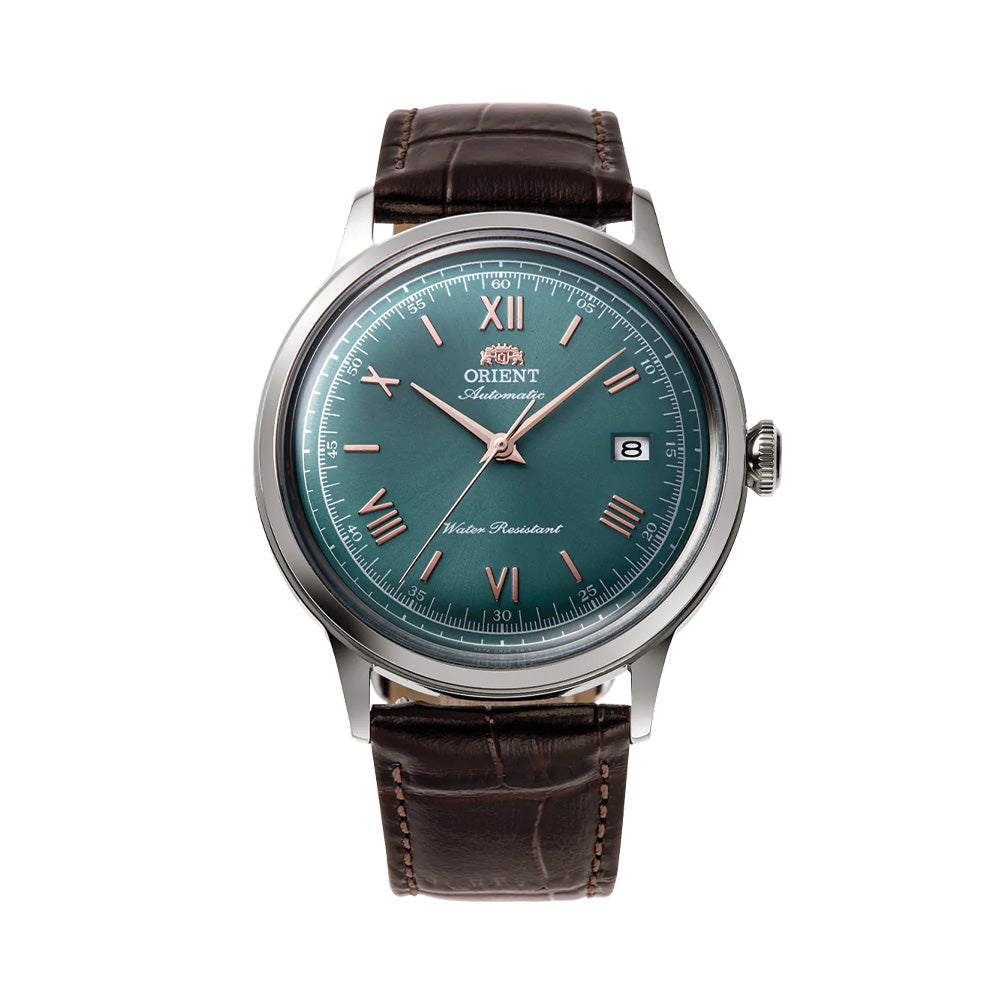 Bambino...様 Bambino Version 2 40.5mm - Green on Leather Strap - Teddy Baldassarre
