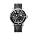 Fifty Fathoms Automatique Steel 42.3mm - Black on Sail-Canvas Strap