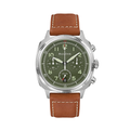 Military VWI Special Edition Quartz 42.5mm - Green on Leather Strap