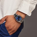 Tsuyosa Automatic 40mm - Sunray Blue on Bracelet