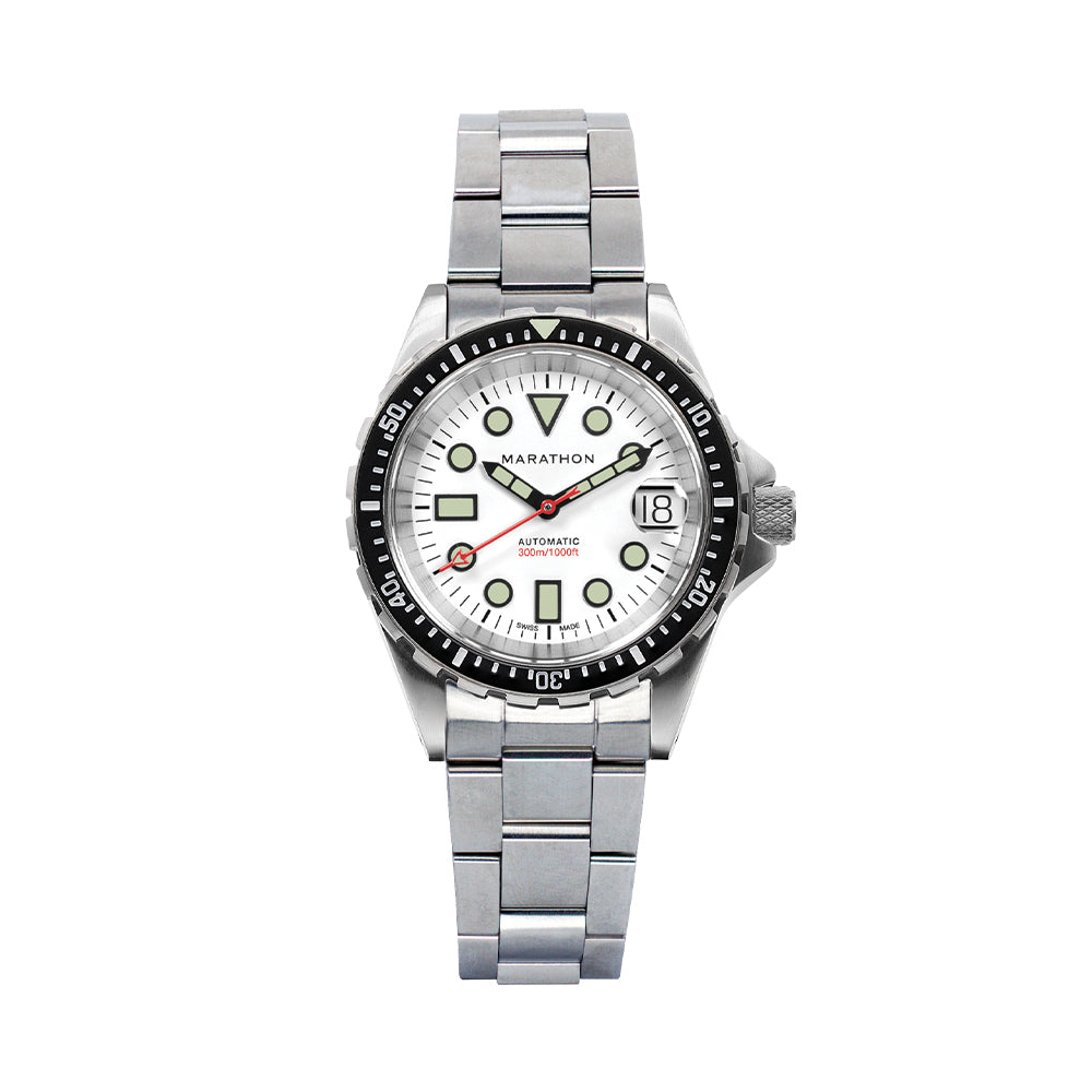 OSAR-Diver Type I Automatic with Date 36mm - Arctic on Bracelet