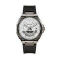 Series X High Precision Quartz Grey Ion Plated 42mm - White on Rubber Strap