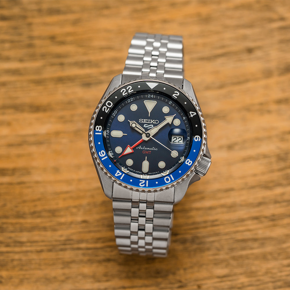 5 Sports SKX GMT Blue Dial, 42.5mm SSK003