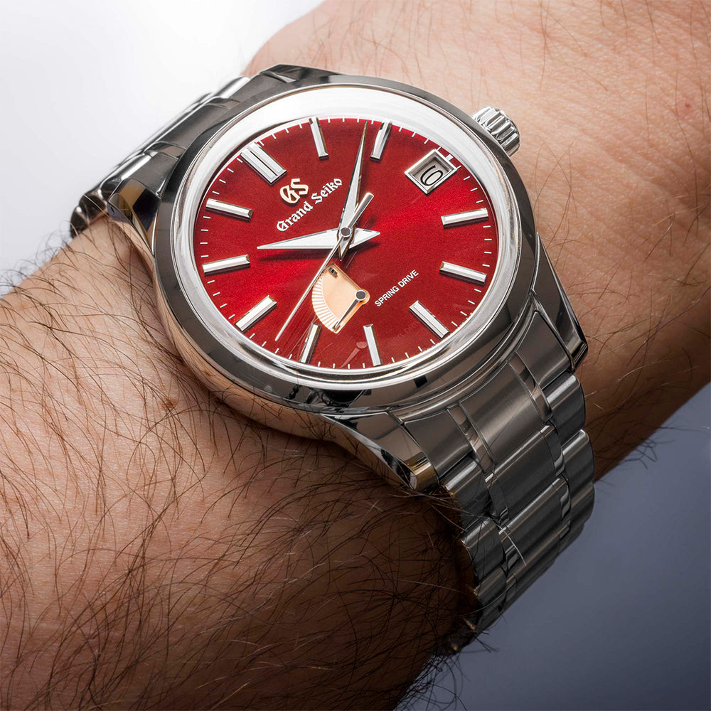 SBGA499 "Hotaka" Limited Edition Elegance Spring Drive 40mm - Red on Bracelet