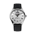 Classics Heart Beat Automatic 40mm - Silver on Leather Strap