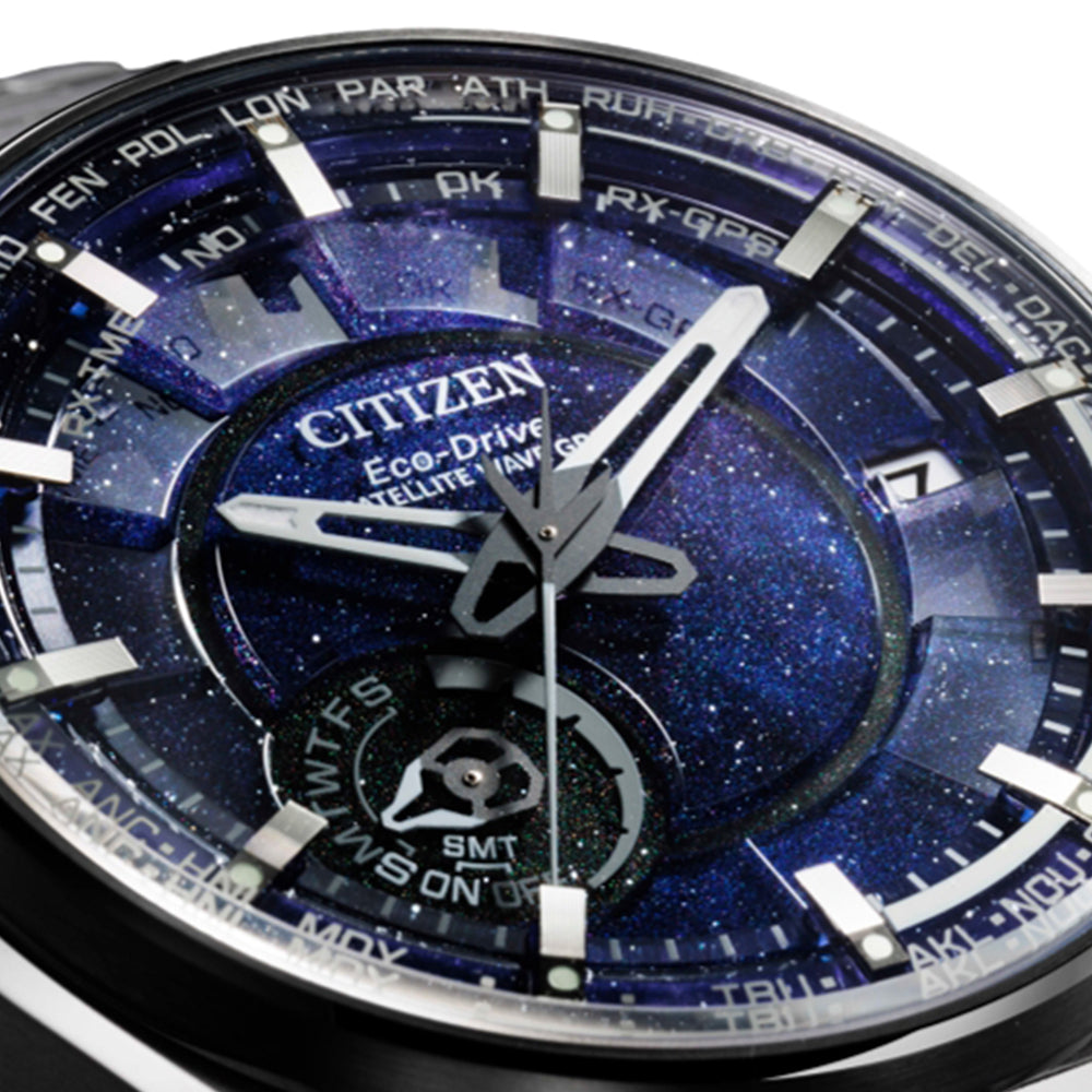 Satellite Wave X Sport Luxury F150 Eco-Drive Blue