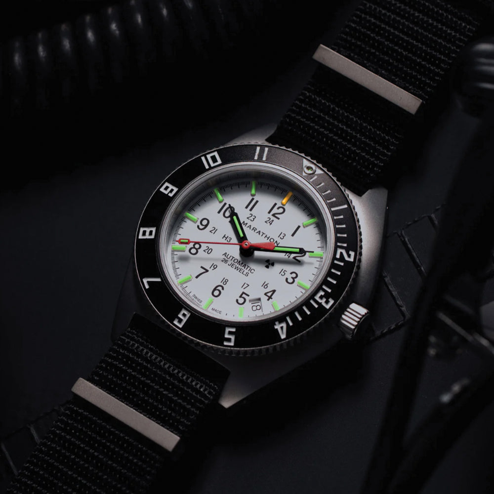 SSNAV-D Arctic Edition 41mm - Arctic on Nylon Defense Standard Strap
