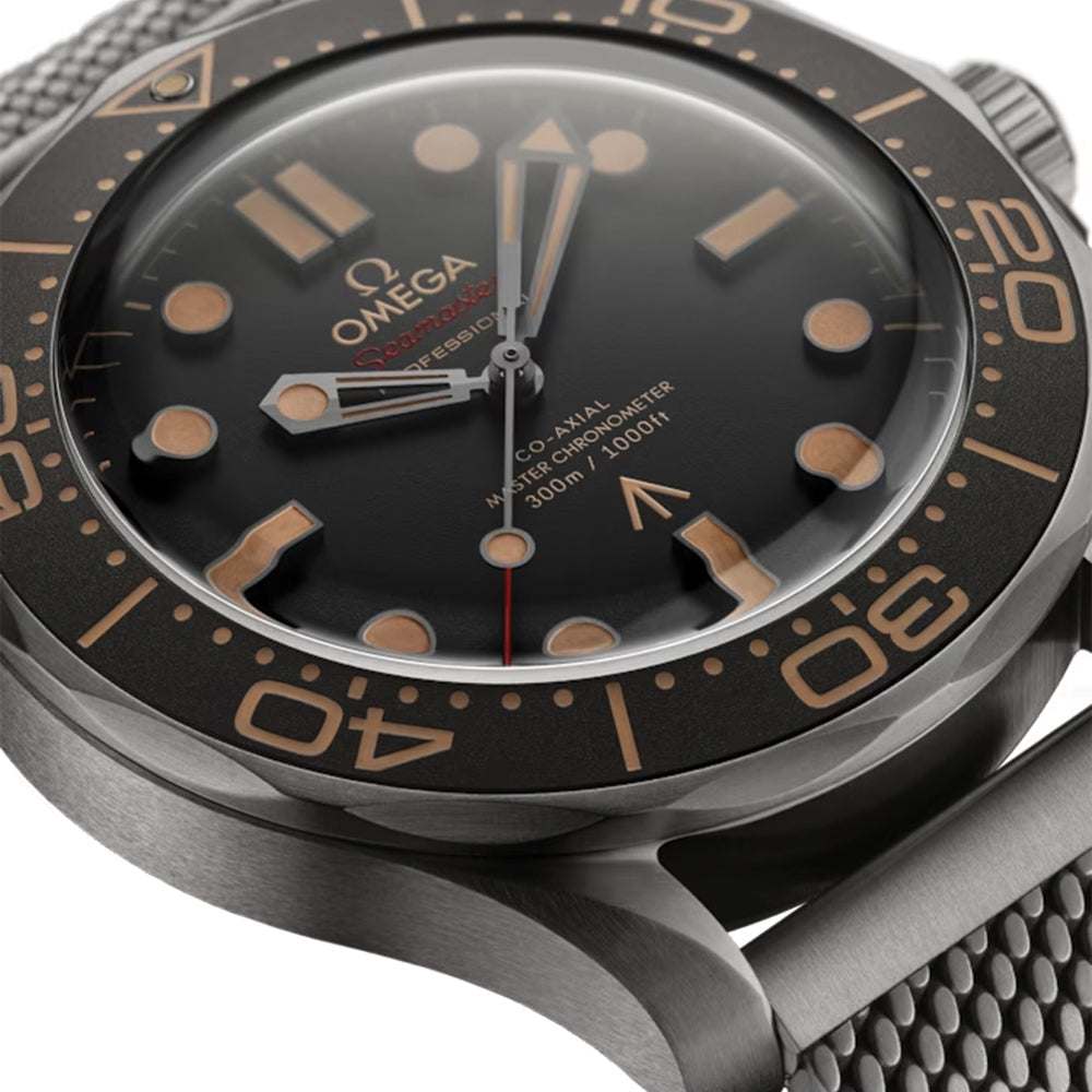 Seamaster Diver 300M 007 Edition Titanium 42mm - Brown on Bracelet