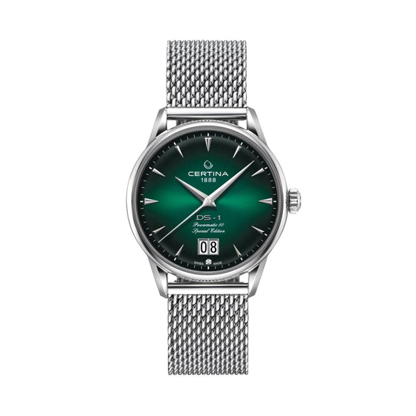 DS-1 Big Date Special Edition 41mm - Green on Bracelet | Teddy