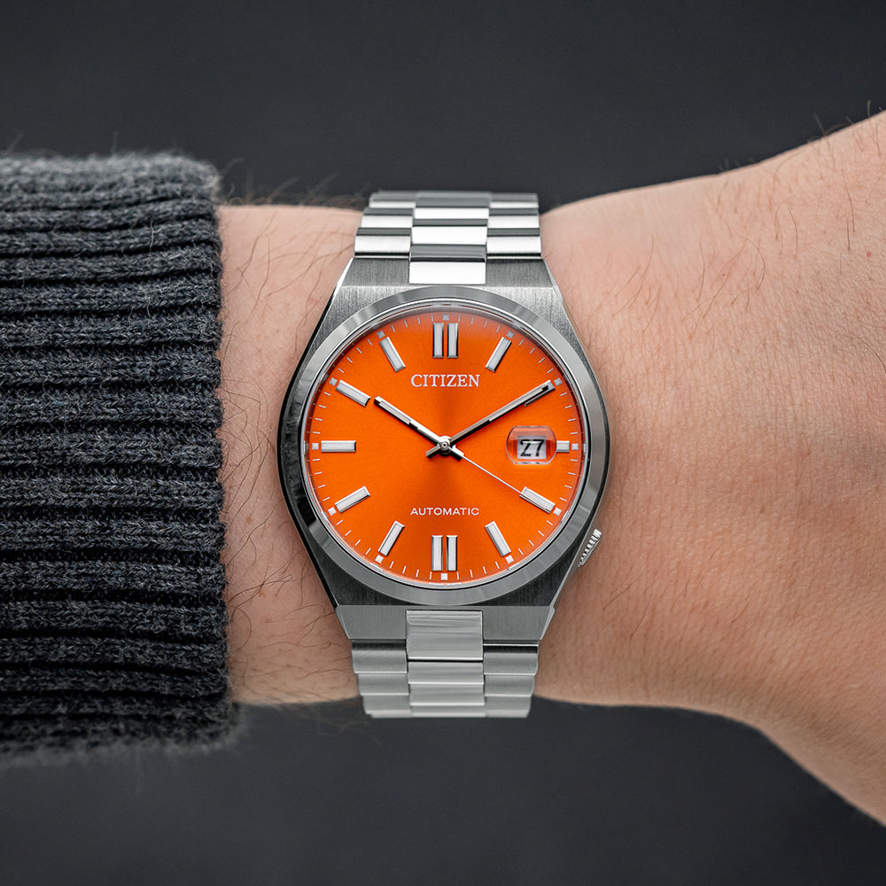 Tsuyosa Orange Dial, 40 mm