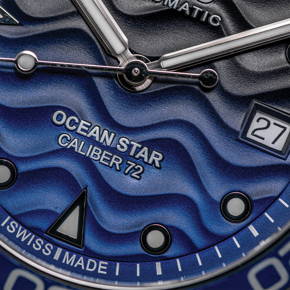 Ocean Star 39mm - Blue Gradient on Bracelet