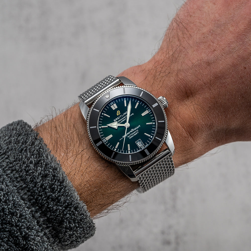 Superocean Heritage B20 Automatic 42mm Stainless Steel - Green