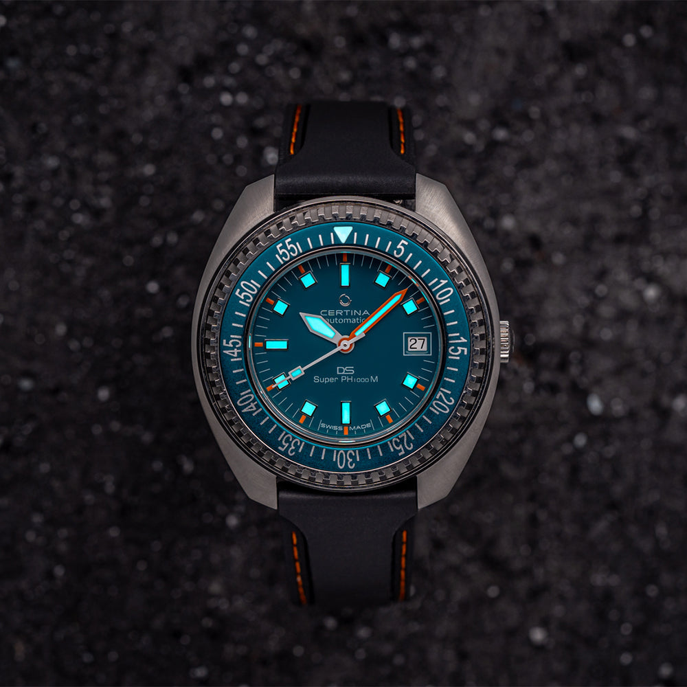 DS SUPER PH1000M STC Turquoise Dial