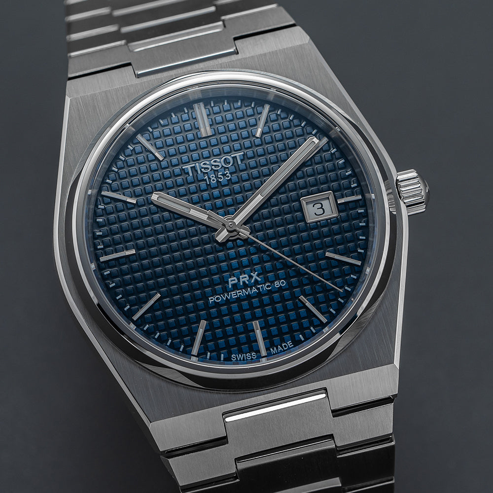 PRX Automatic Powermatic 80 40mm - Blue on Bracelet