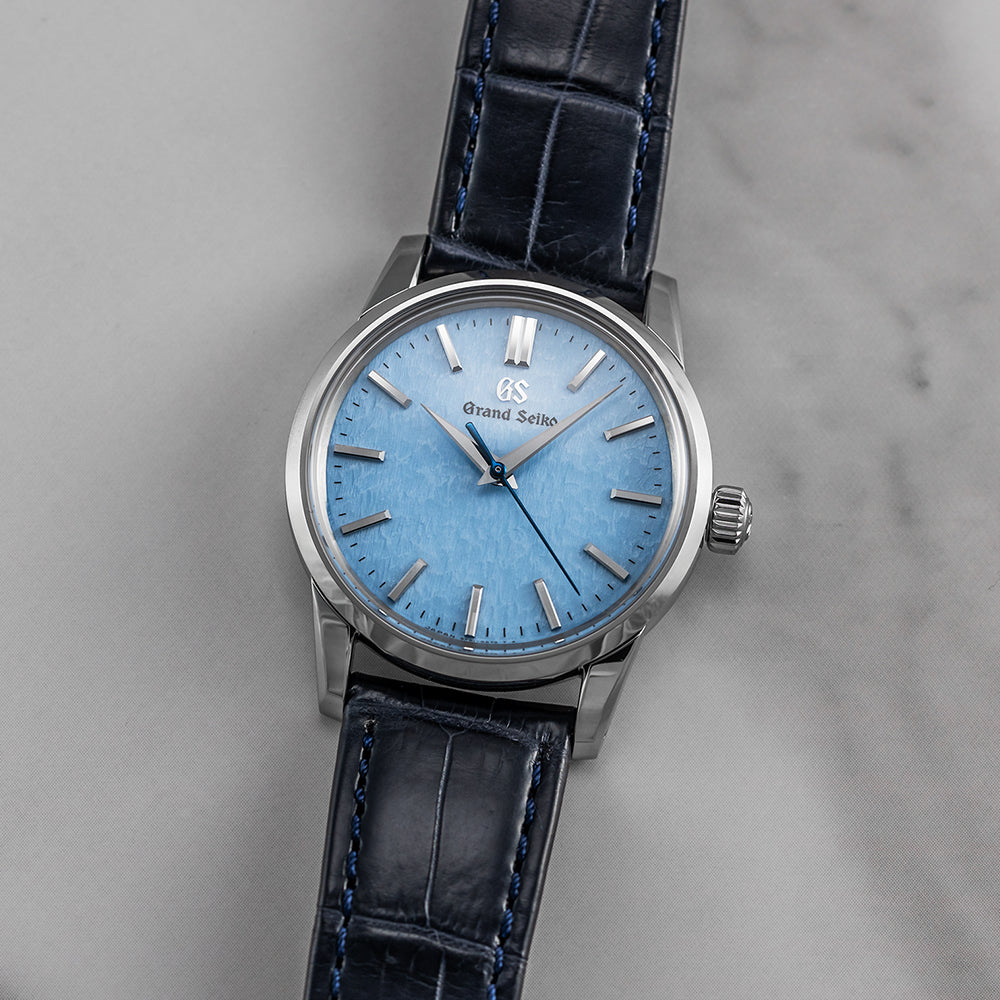 SBGX353 "Blue Snowflake" Elegance Quartz 34mm - Blue