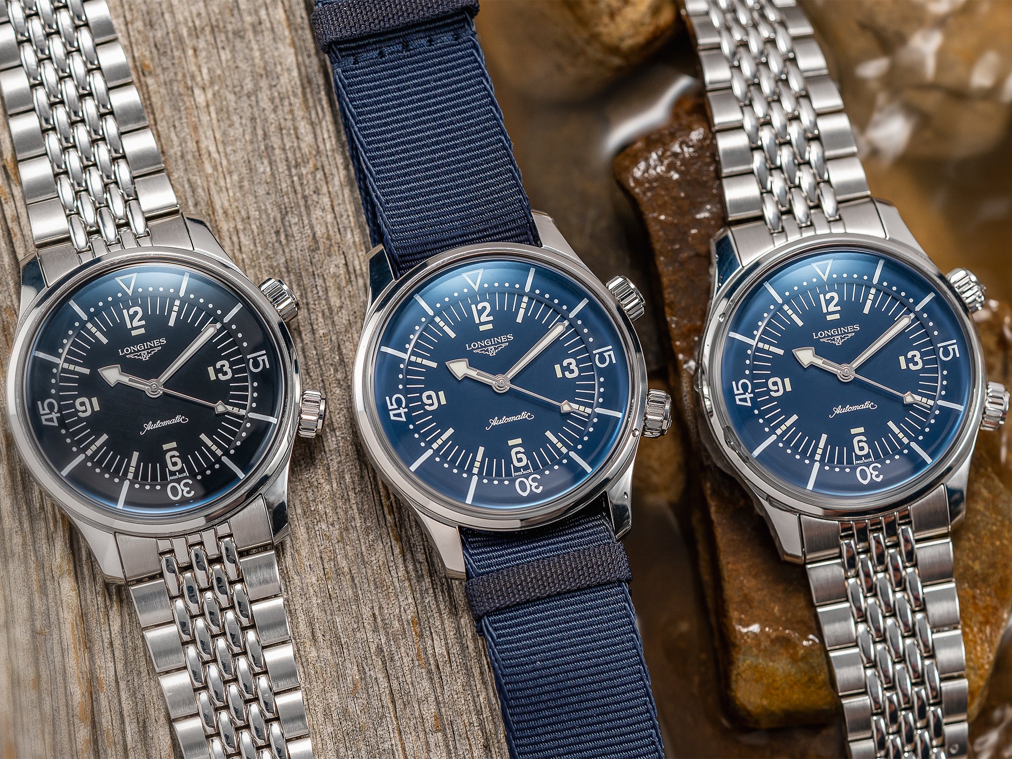 Longines Debuts New 36mm And 42mm Legend Diver Watch Models | aBlogtoWatch