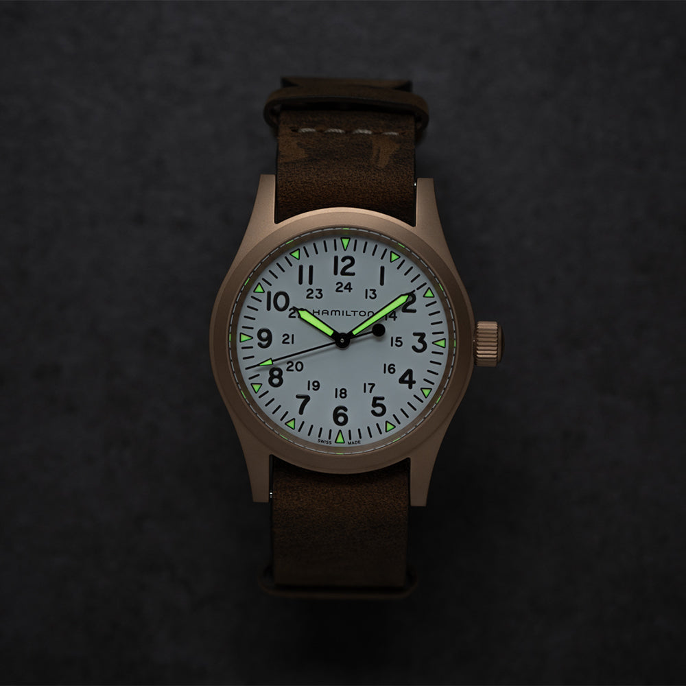 Khaki Field Mechanical 38mm Bronze