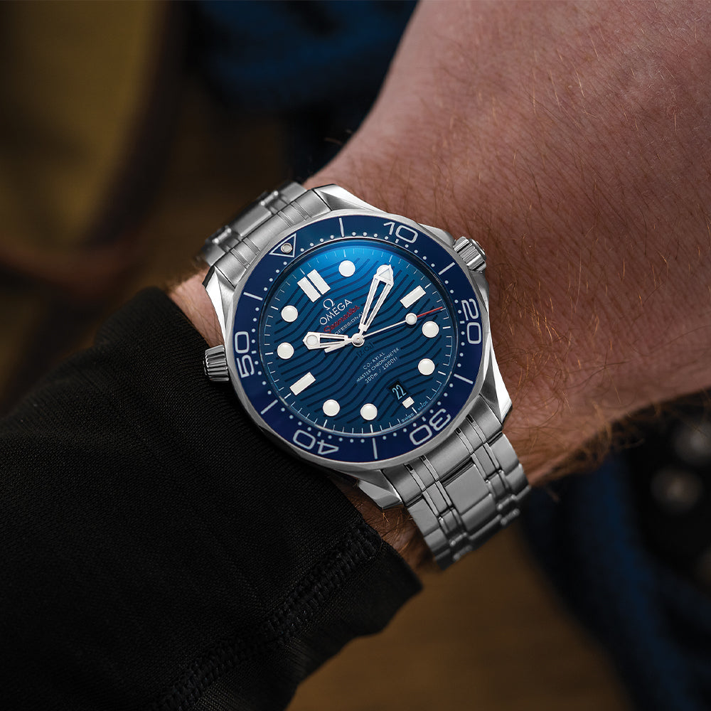 Seamaster Diver 300M Co-Axial Master Chronometer 42mm - Blue on Bracelet