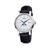 Teutonia IV Moonphase Leather Strap
