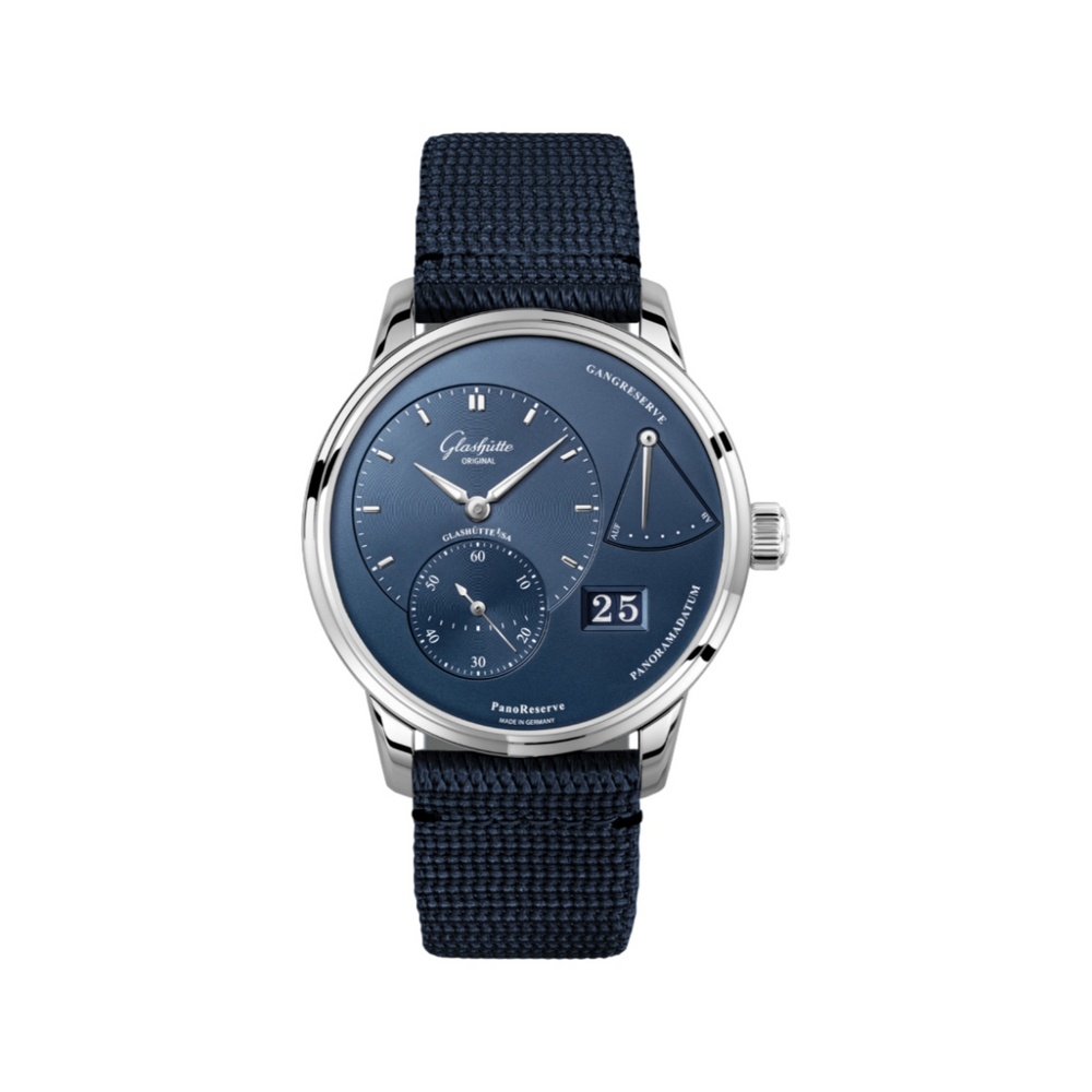 PanoReserve Galvanized Blue 40mm - Stainless Steel on Strap | Teddy ...