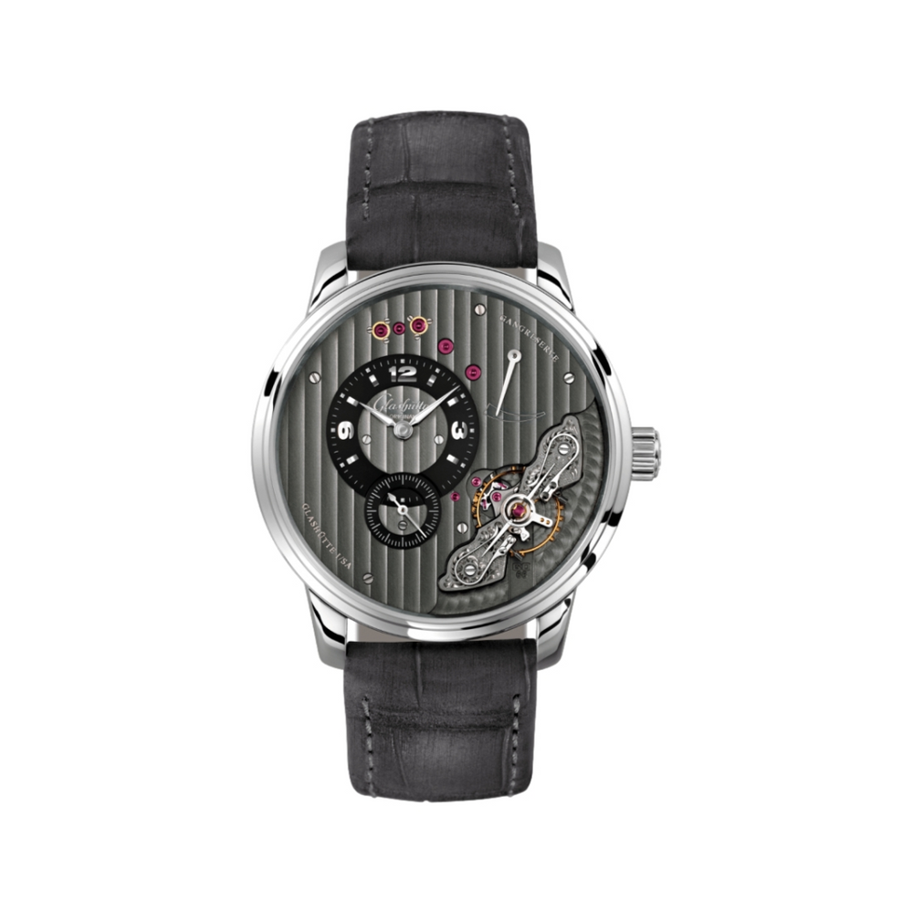 PanoInverse Galvanized Black 42mm - Stainless Steel on Strap | Teddy ...