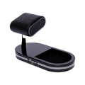 Formula Watch Stand with Tray - Black and Silver