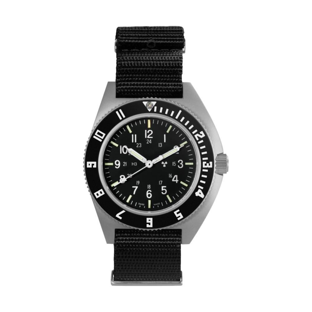 SSNAV No Date Quartz 41mm - Black | Teddy Baldassarre
