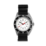 SSNAV No Date Arctic Edition 41mm - Arctic on Nylon Defense Standard Strap