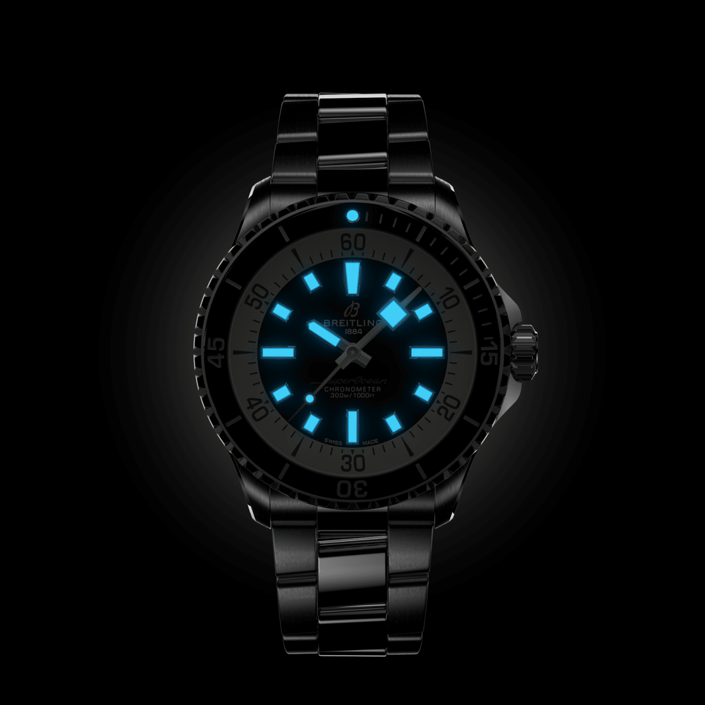 Superocean Automatic 42mm Stainless Steel - Black