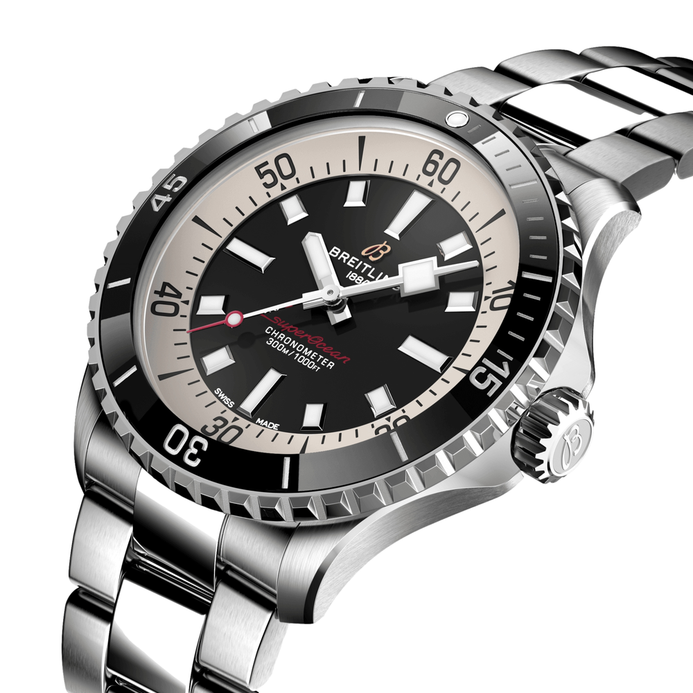 Superocean Automatic 42mm Stainless Steel - Black