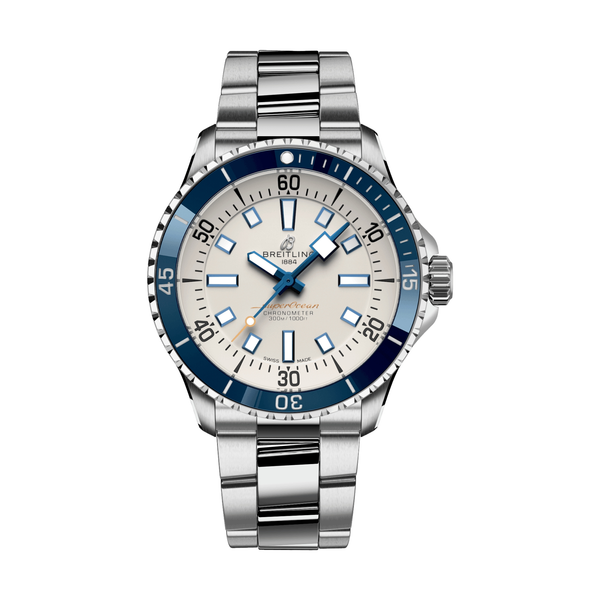 Superocean Automatic 42mm - Cream on Bracelet | Teddy Baldassarre