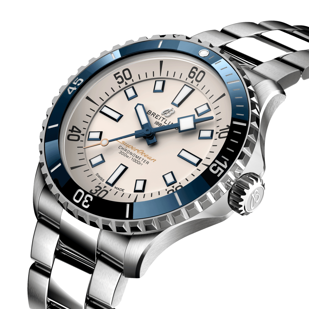 Superocean Automatic 42mm Stainless Steel - Cream