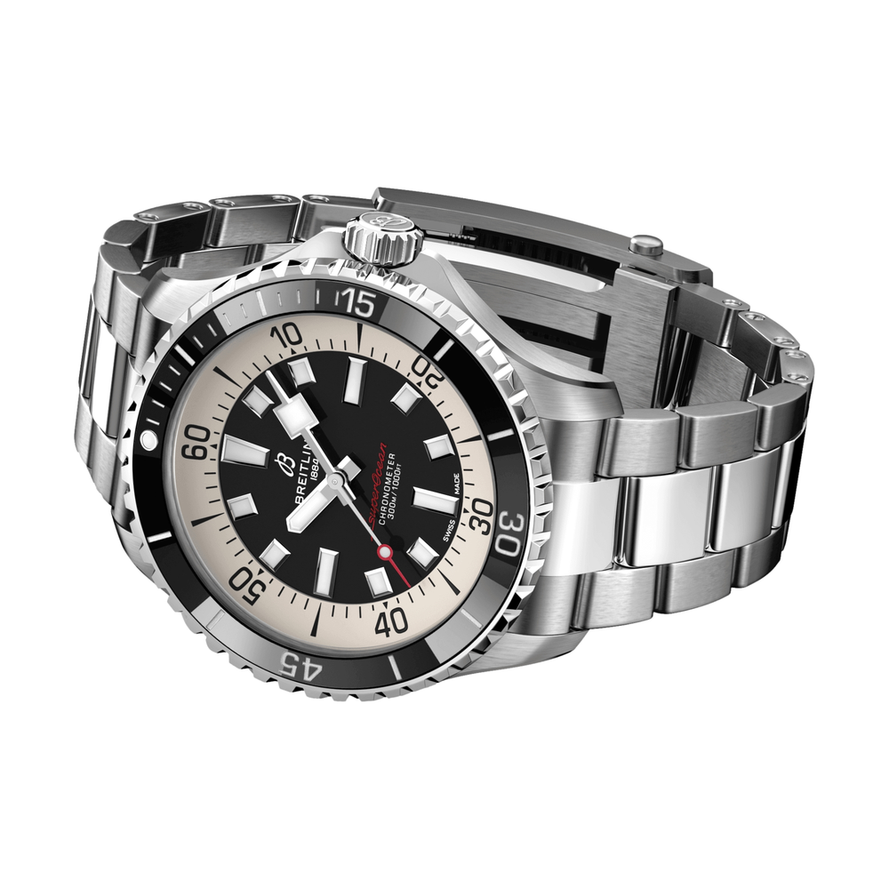 Superocean Automatic 44mm Stainless Steel - Black