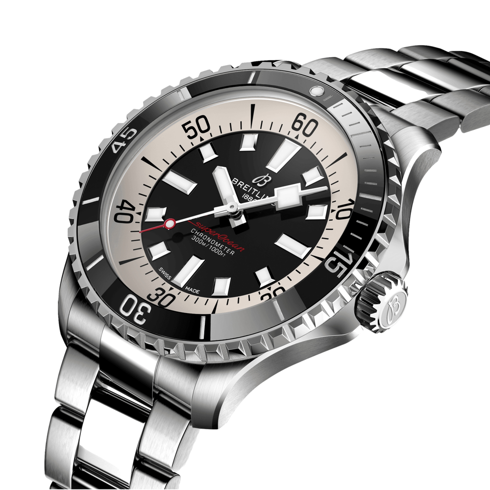 Superocean Automatic 44mm Stainless Steel - Black