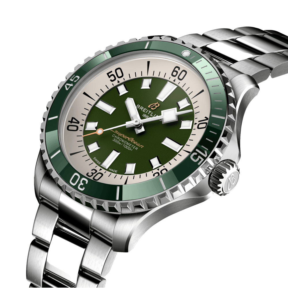 Superocean Automatic 44mm Stainless Steel - Green