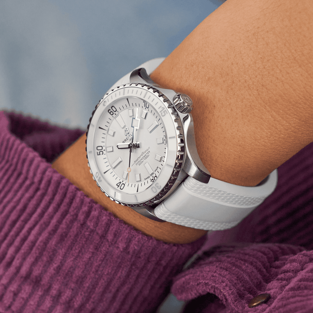 Superocean Automatic 36mm Stainless Steel - White