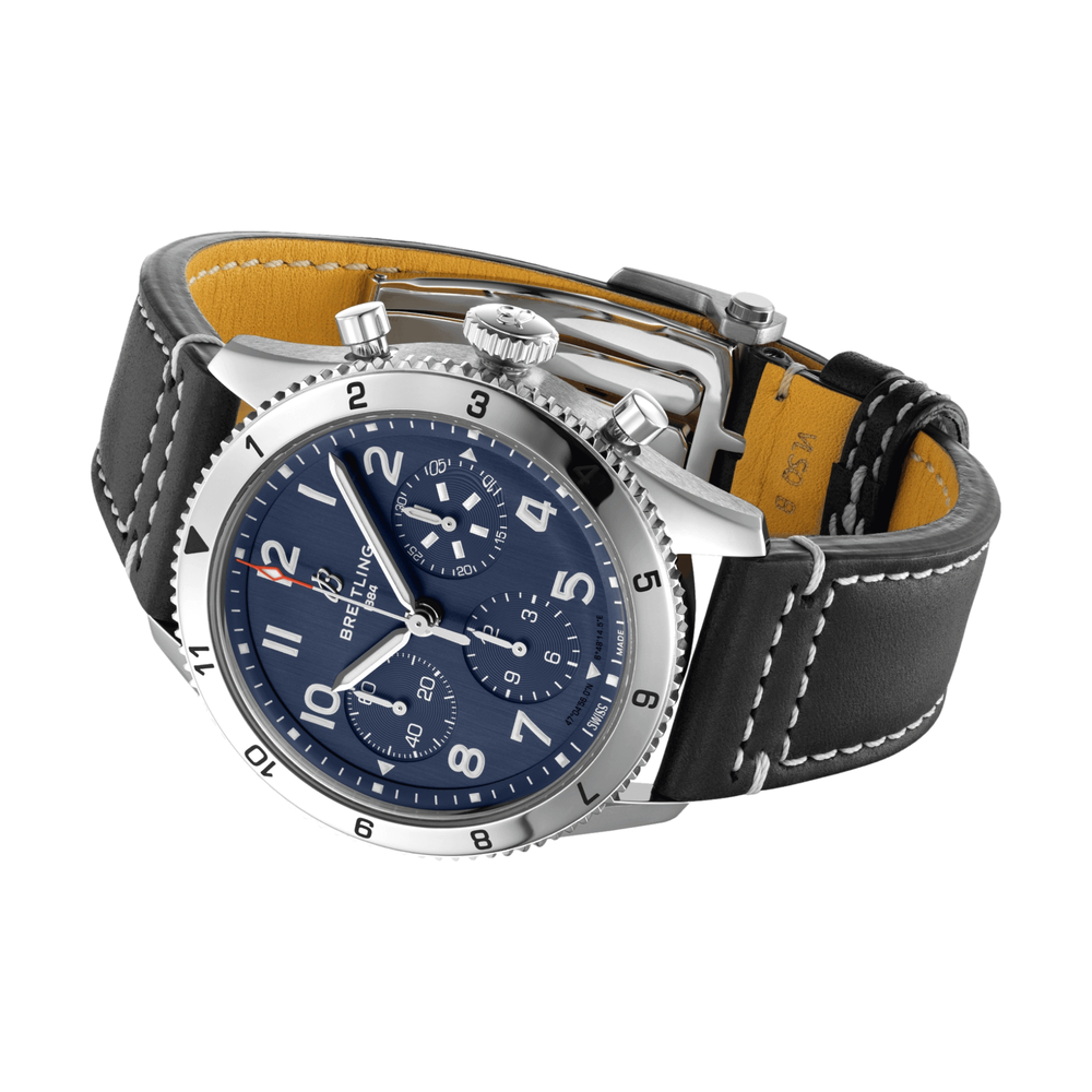 Classic AVI Chronograph 42mm Stainless Steel - Tribute To Vought F4U Corsair