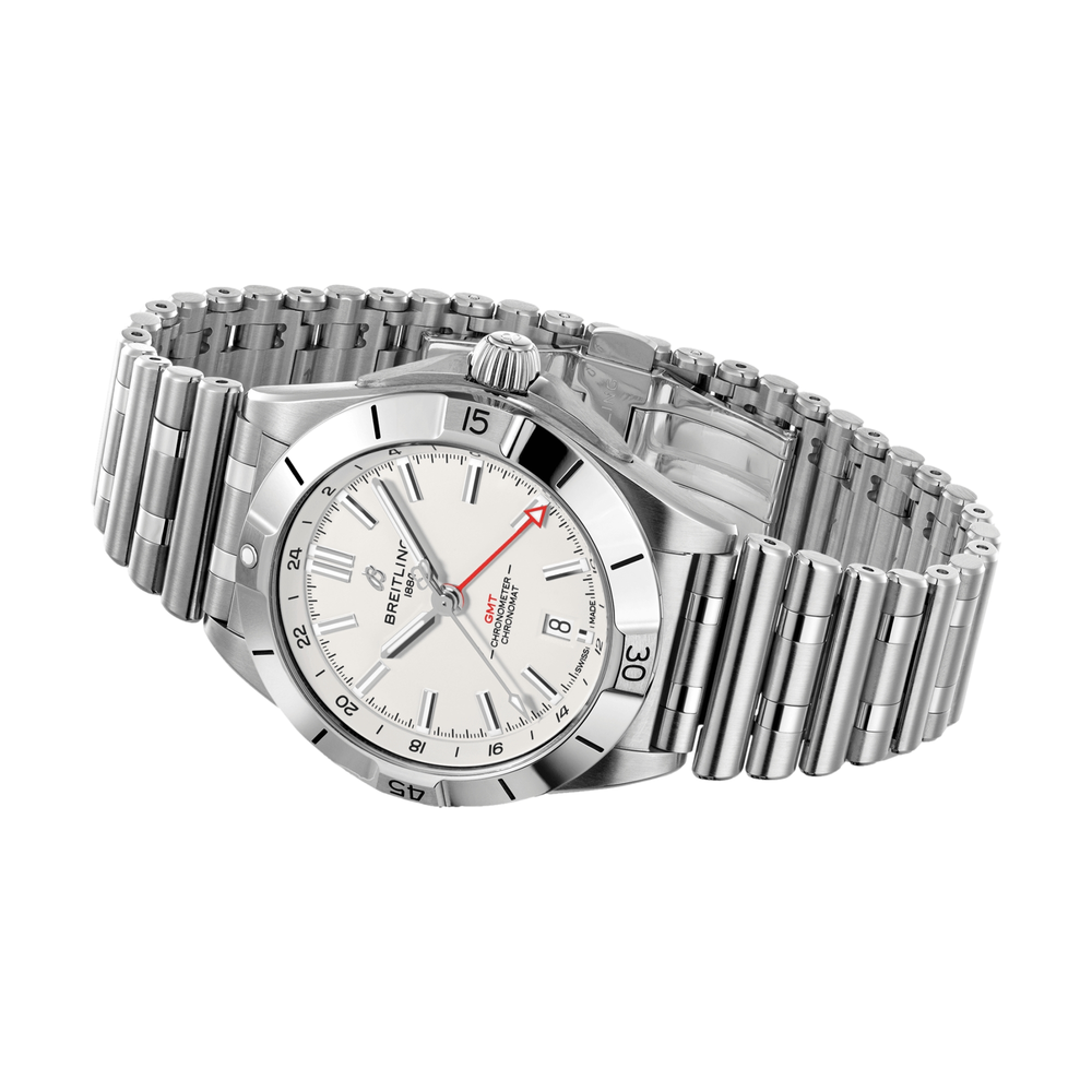 Chronomat Automatic GMT 40mm Stainless Steel - White