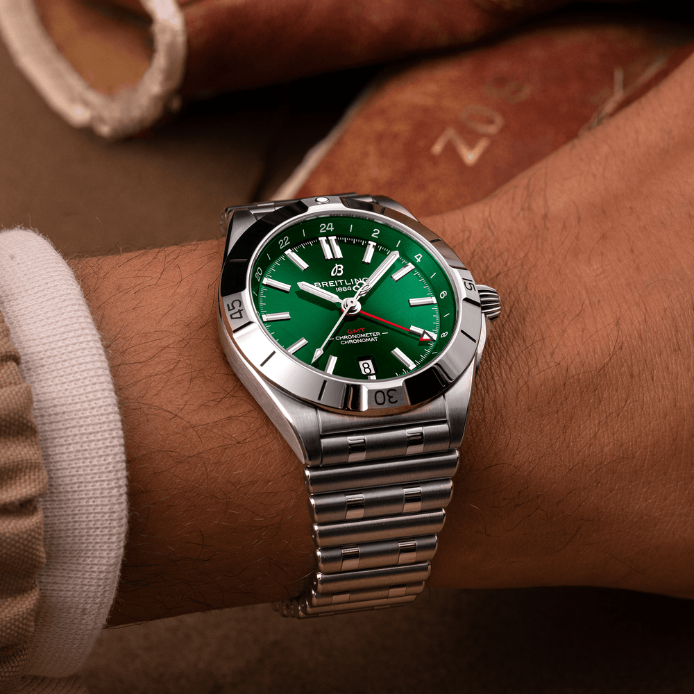 Chronomat Automatic GMT 40mm Stainless Steel - Green