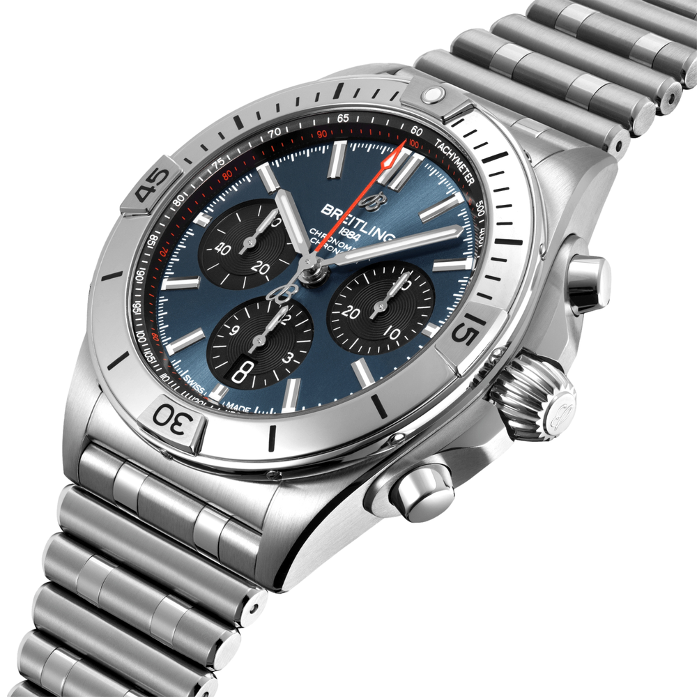 Chronomat B01 42mm Stainless Steel - Blue