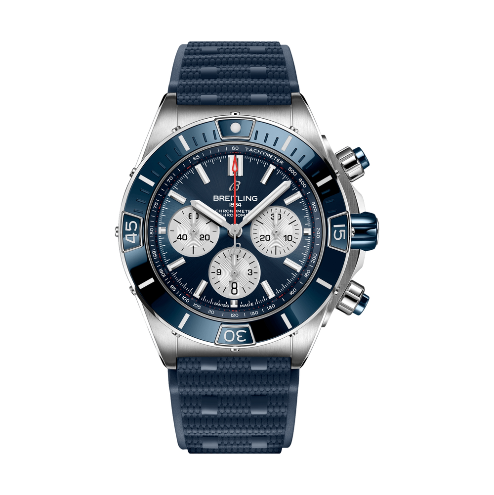 Super Chronomat B01 44mm Stainless Steel - Blue