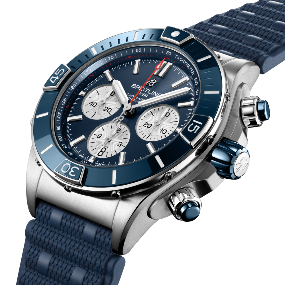 Super Chronomat B01 44mm Stainless Steel - Blue