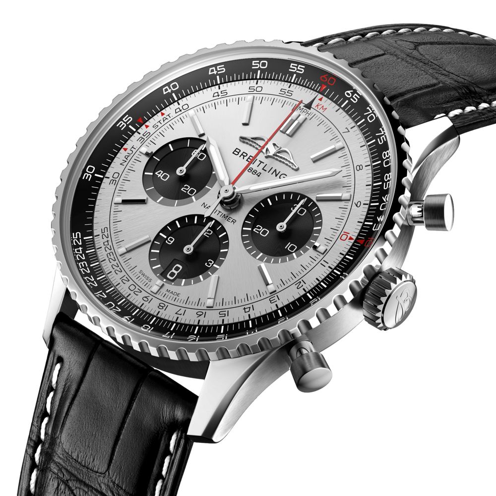 Navitimer B01 Chronograph 43mm Stainless Steel - Silver