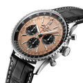 Navitimer B01 Chronograph 43mm - Copper on Leather Strap