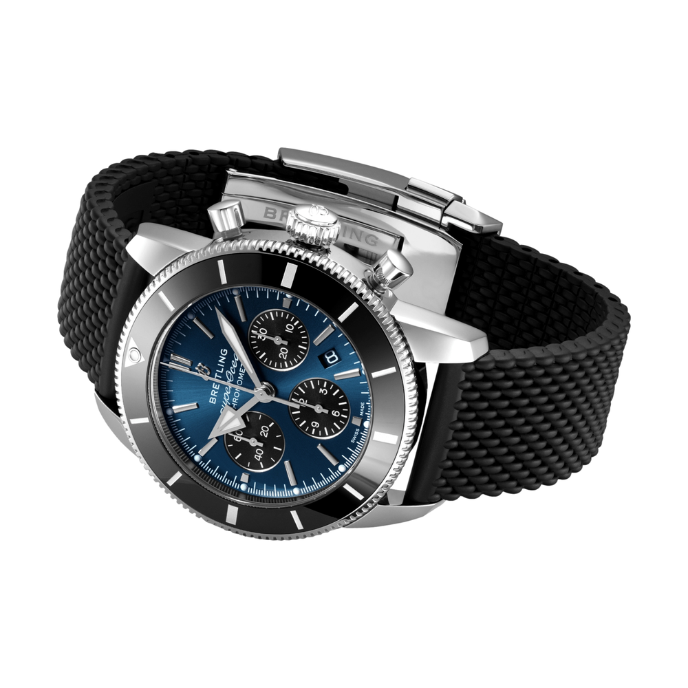 Superocean Heritage B01 Chronograph 44mm Stainless Steel - Blue